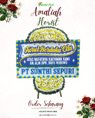 Papan Bunga Duka di Wer Maktian