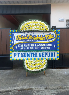 Papan Bunga Duka di Wer Maktian